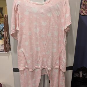 Pink Heart Kids Pajamas